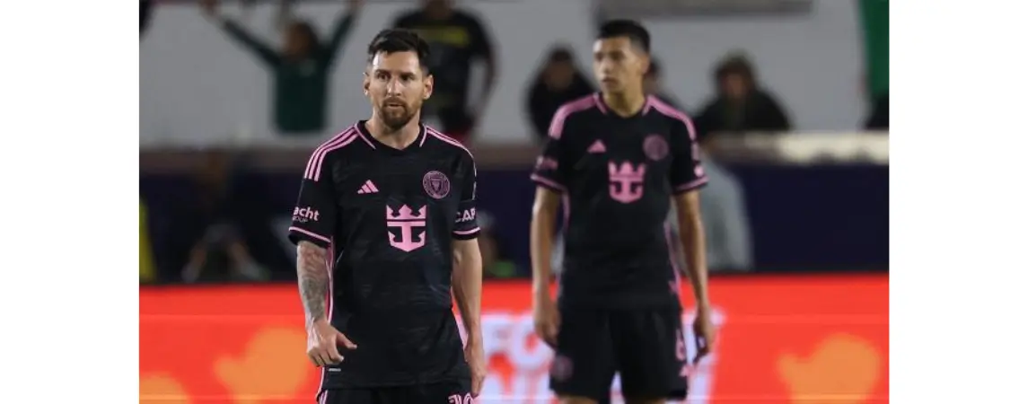 Lionel Messi'nin golü Inter Miami'ye yetmedi