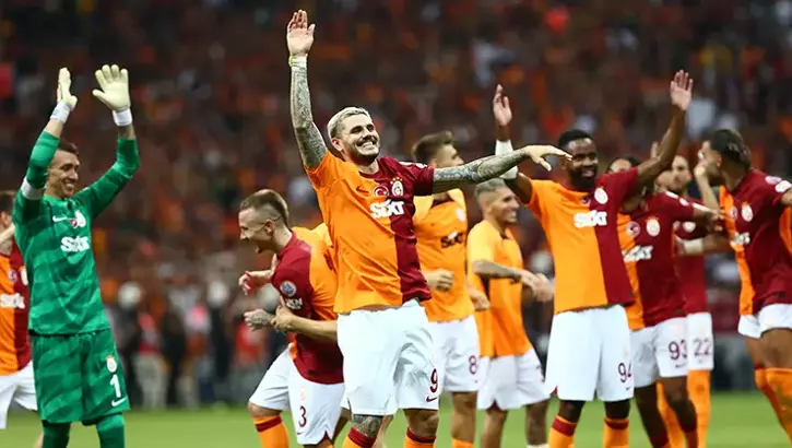 Galatasaray'dan taraftarı önünde muhteşem seri!